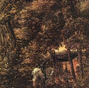 ALTDORFER, Albrecht Saint George in the Forest  ggg oil on canvas